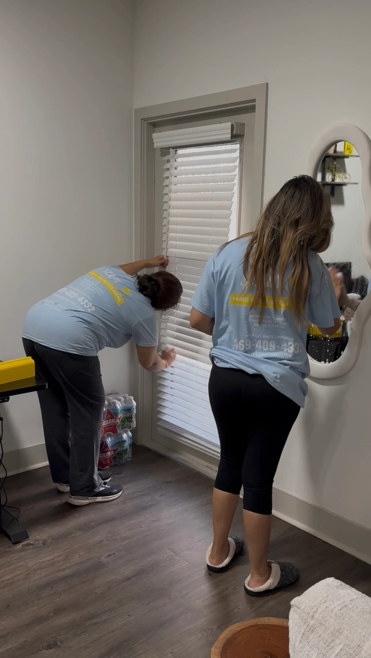 Nova Maid & House Cleaning Services team working in a home – Powell & Dublin